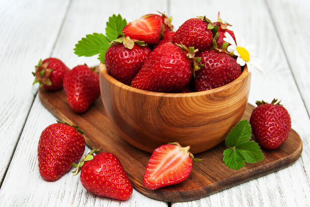Brot-Erdbeeren-R&ouml;sti
