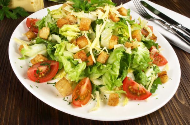 Knusprige Cro&ucirc;tons